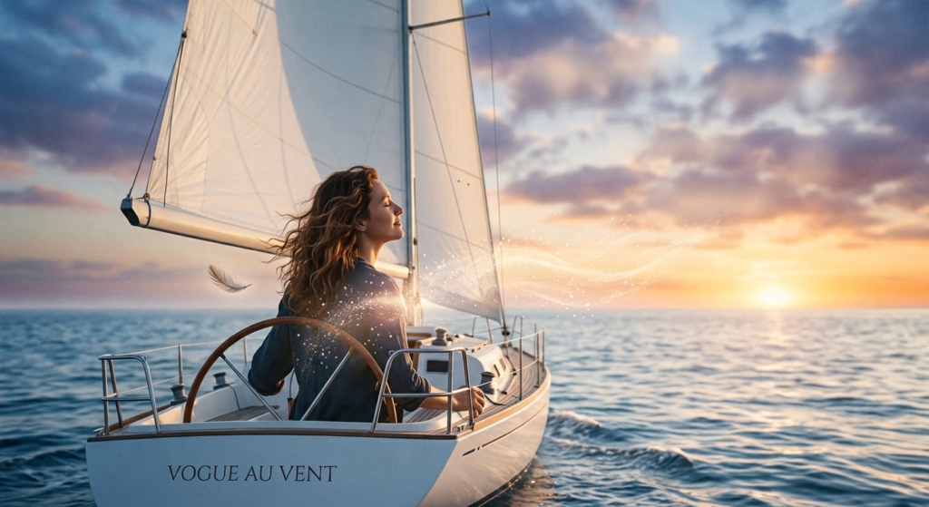 Vogue au vent